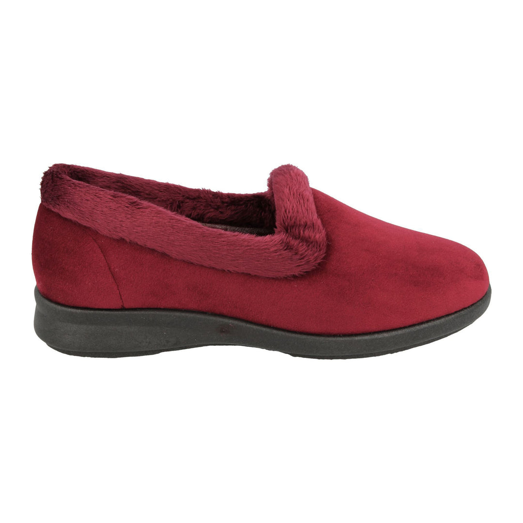 Womens Wide Fit DB Chicago Shoes in Black - Image 7