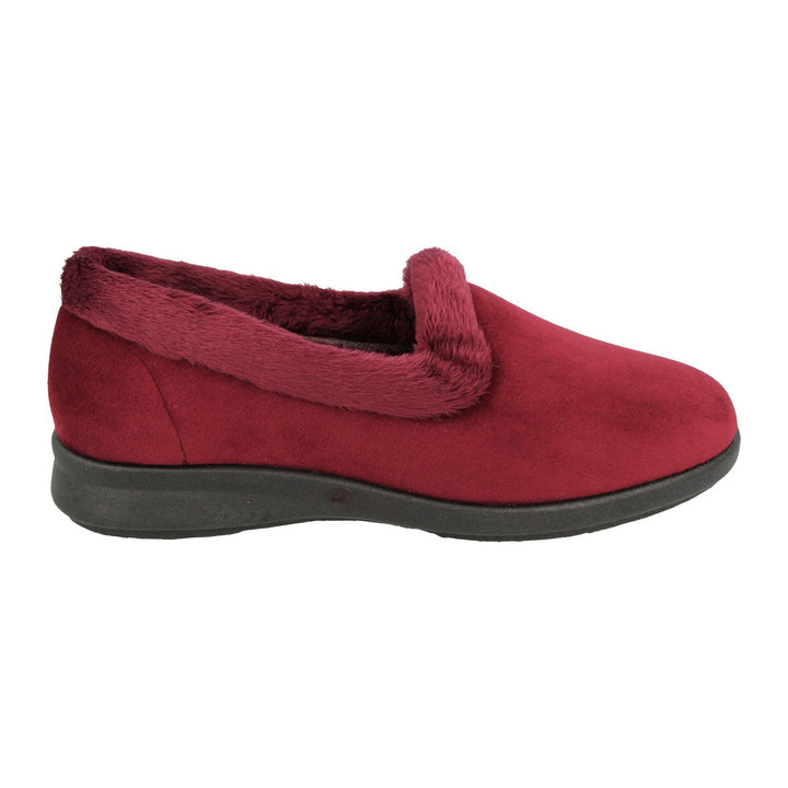Womens Wide Fit DB Chicago Shoes in Black - Image 1
