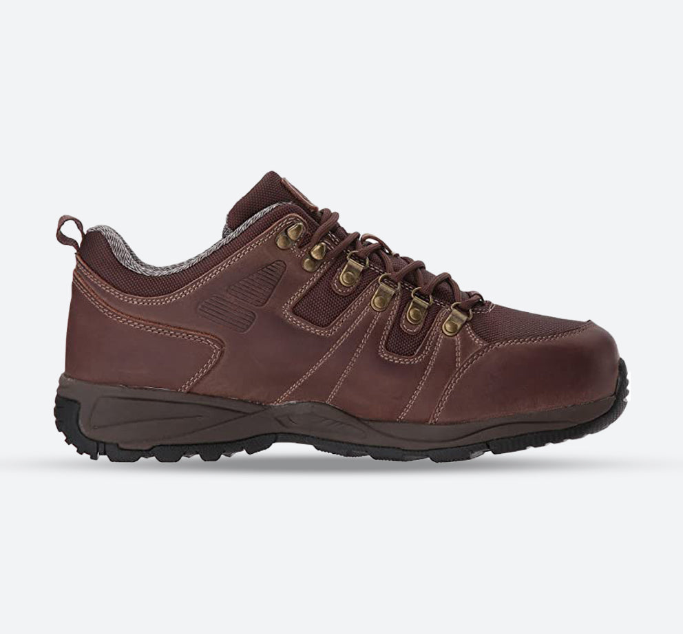 Mens Wide Fit Drew Canyon Waterproof Boots in Dark Brown - Image 1