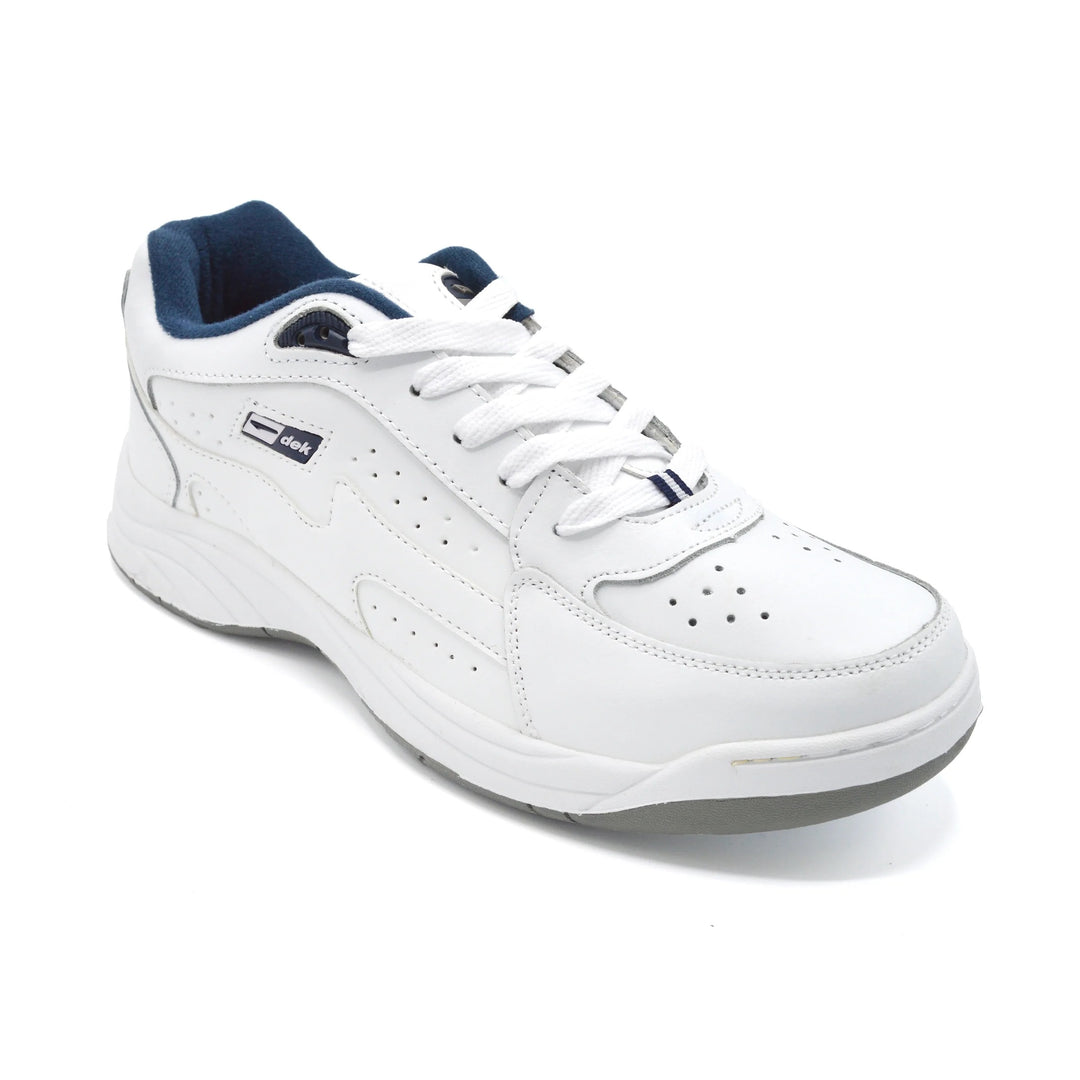 Mens Wide Fit Dek Orlance 187AY Trainers in Black - Image 10