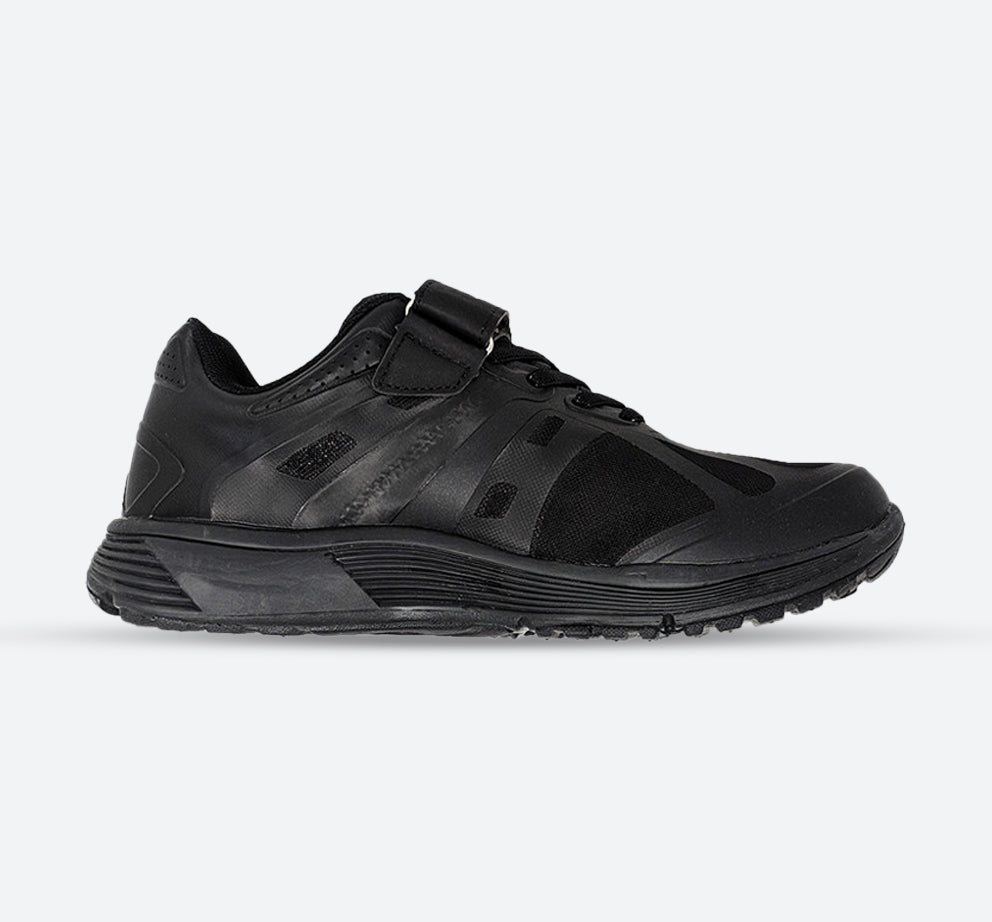 Mens Wide Fit I-Runner Elite Trainers in Black - Image 1