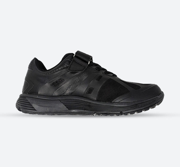 Mens Wide Fit I-Runner Elite Trainers in Black - Image 1