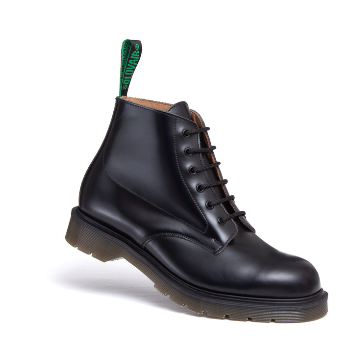 Mens Wide Fit Solovair 559N Boots in Black - Image 1