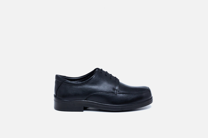 Mens Wide Fit Tredd Well Alex Lace Up Shoes in Black - Image 1