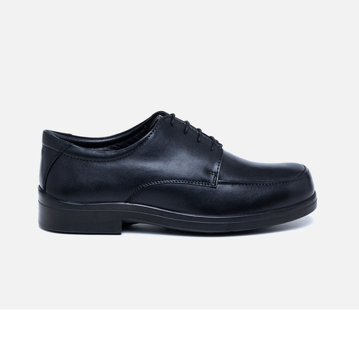 Mens Wide Fit Tredd Well Alex Lace Up Shoes in Black - Image 1