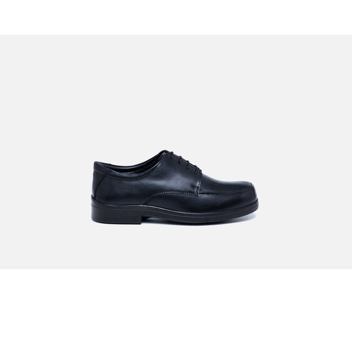 Mens Wide Fit Tredd Well Alex Lace Up Shoes in Black - Image 1