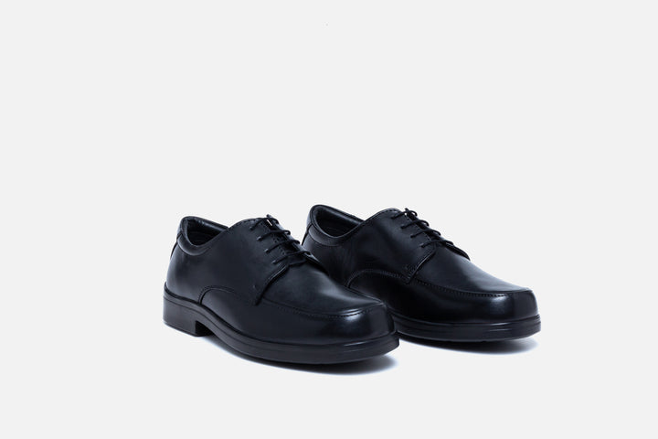 Mens Wide Fit Tredd Well Alex Lace Up Shoes in Black - Image 1