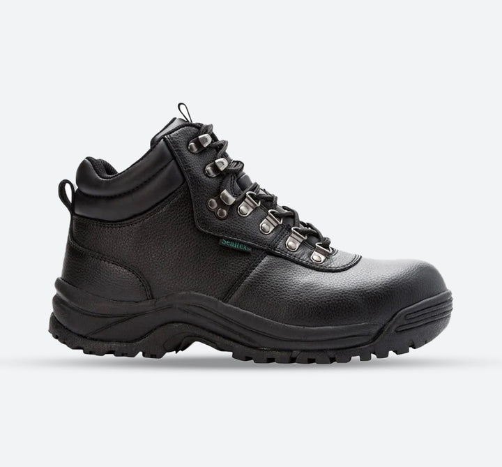 Men's Wide Fit Propet MBU002L Shield Walker Hiking Boots in Black - Image 1