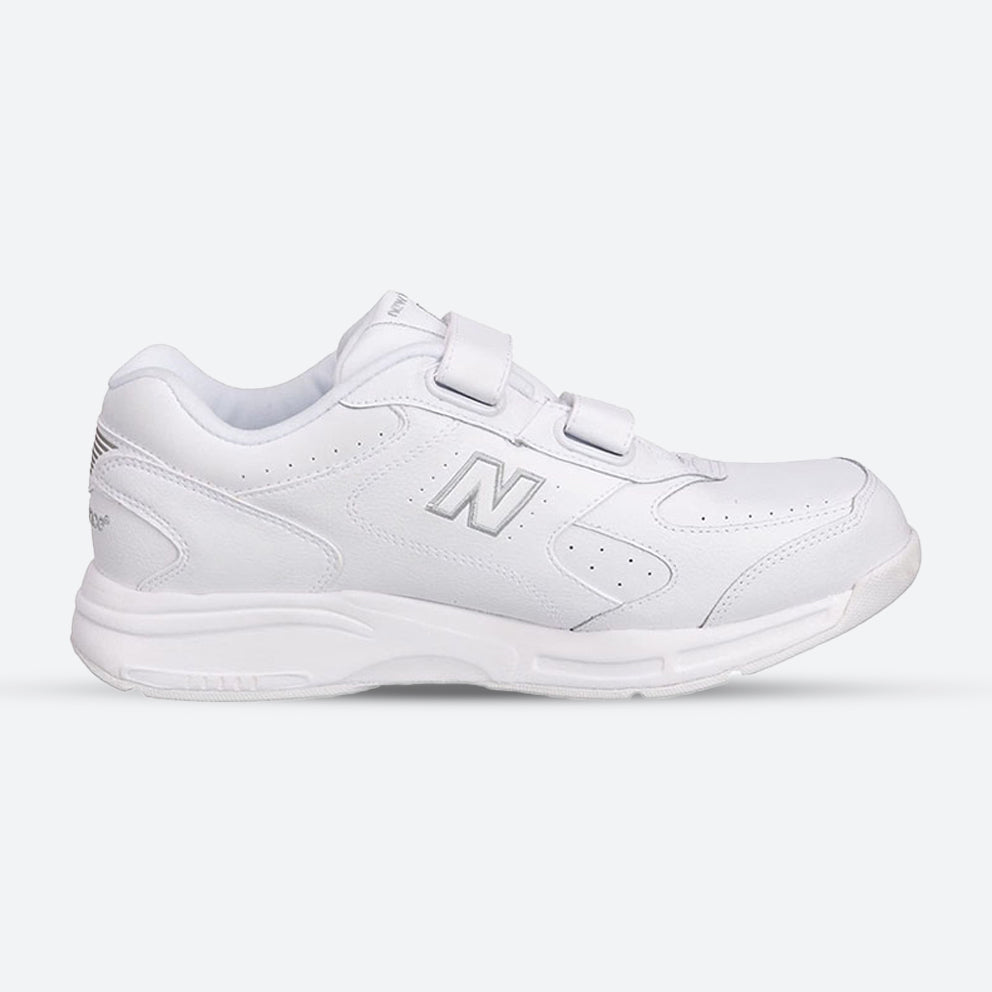 Mens Wide Fit New Balance MW575VW Trainers in White - Image 2