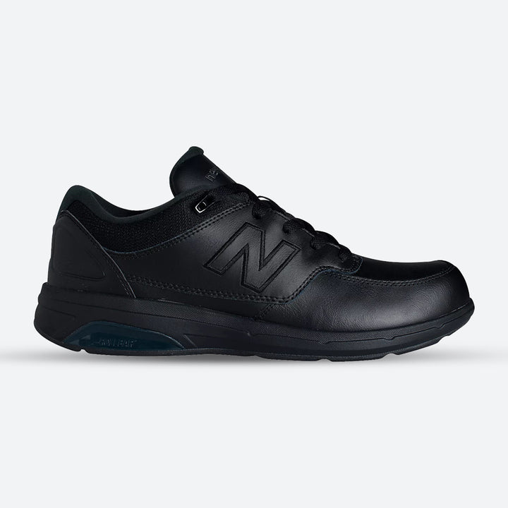 Mens Wide Fit New Balance MW813BK Walking Trainers in Black - Image 1