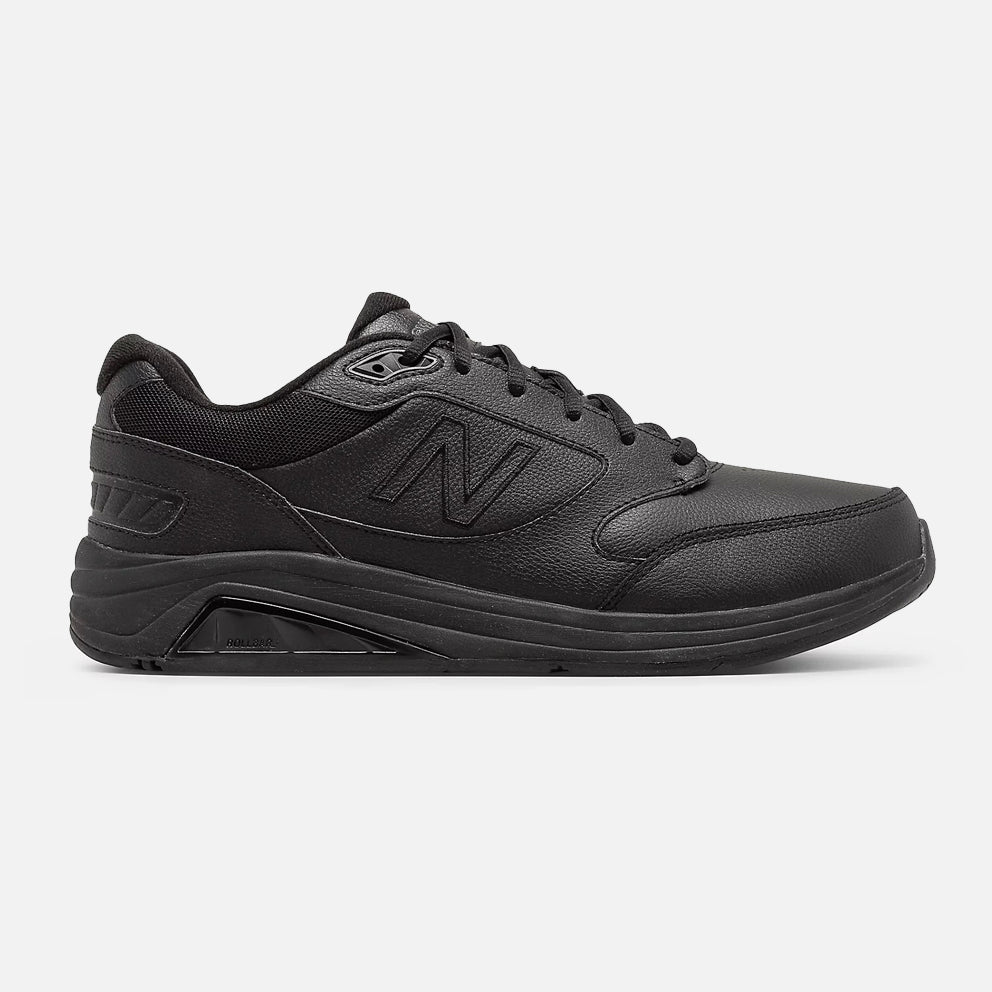 Mens Wide Fit New Balance MW928BK Trainers in Black - Image 2