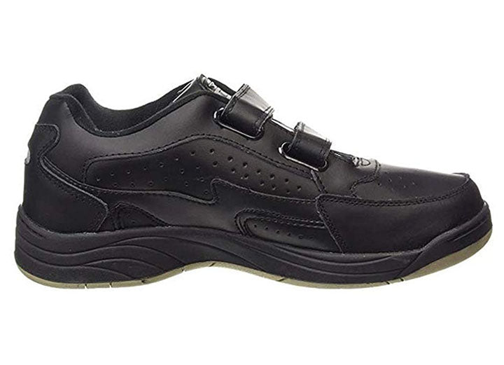 Mens Wide Fit Dek Arizona Trainers black and white in Black - Image 1