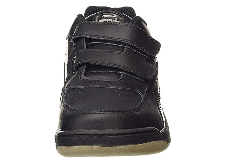 Mens Wide Fit Dek Arizona Trainers black and white in Black - Image 1