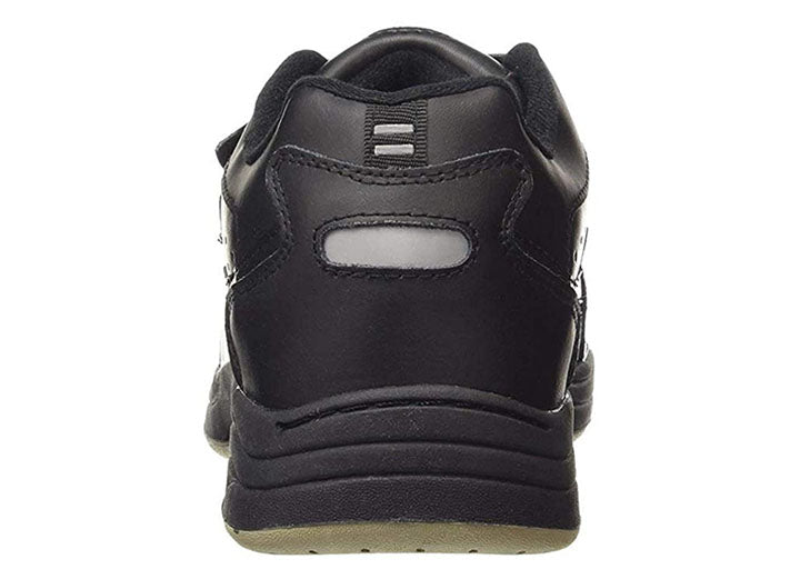 Mens Wide Fit Dek Arizona Trainers black and white in Black - Image 1