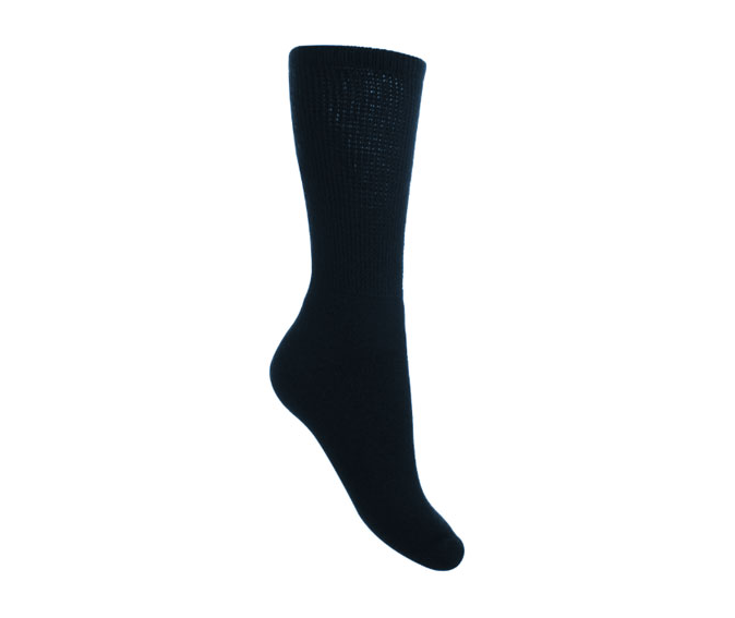 Womens Wide Fit HJ HJ91 Softop Cotton Socks in 4 UK-7 UK - Image 1