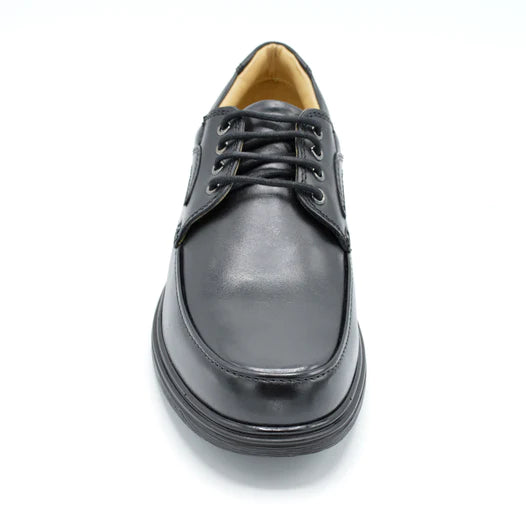 Mens Wide Fit Roamers M204A Shoes in Black - Image 5
