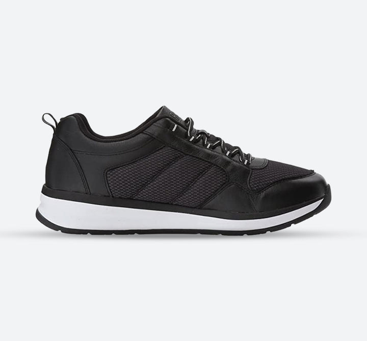 Mens Wide Fit Drew Rocket Shoes - Black in Black - Image 1
