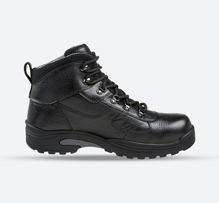 Men's Wide Fit Drew Rockford Waterproof Boots in Black - Image 1