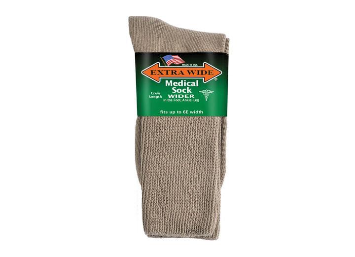 Mens Extra Wide 5851 Comfort Fit Medical Crew Socks in 8 UK-11 UK - Image 4