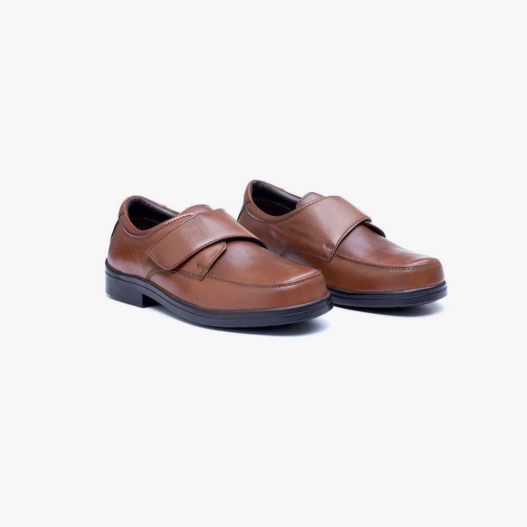 Mens Wide Fit Tredd Well York Shoes in Tan - Image 18