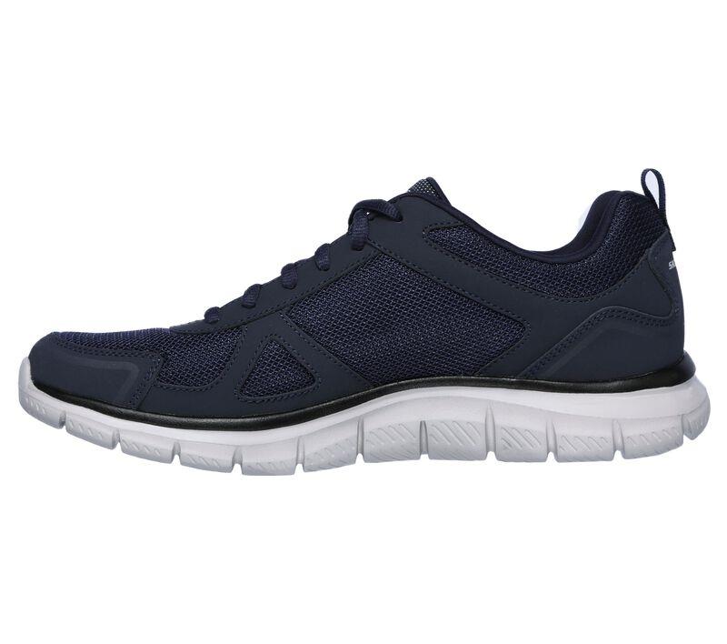 Men's Wide Fit Skechers 52631 Track Scloric Walking Trainers in Black - Image 11