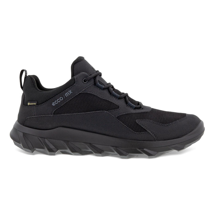 Men's Wide Fit ECCO Mx M Low Gtx GORE-TEX Trainers in Black/Black - Image 1
