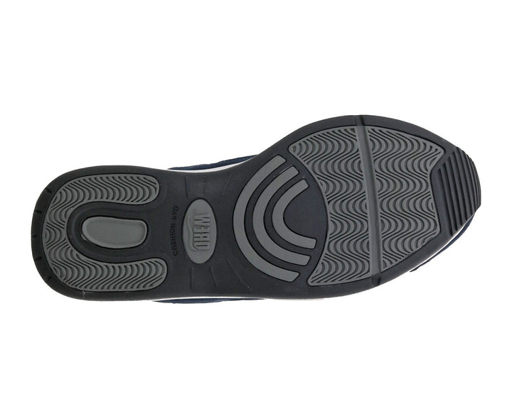 Mens Wide Fit Drew Energy Trainers in Navy - Image 1