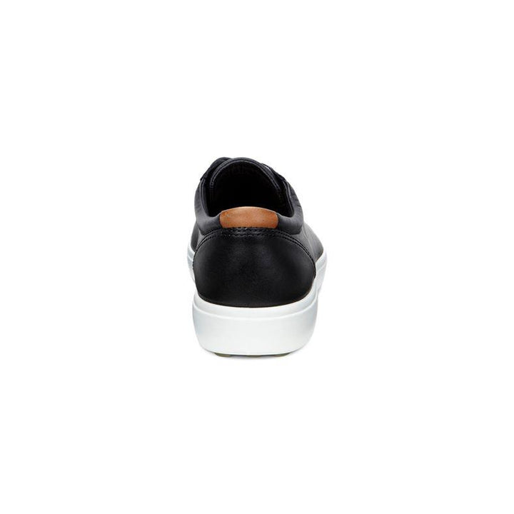 Men's Wide Fit ECCO Soft 7 Shoes in Black - Image 1