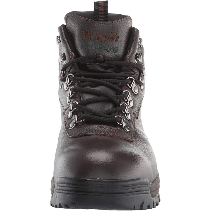 Mens Wide Fit Propet M3188BRO Cliff Walker Boots in Bronco&Brown - Image 1