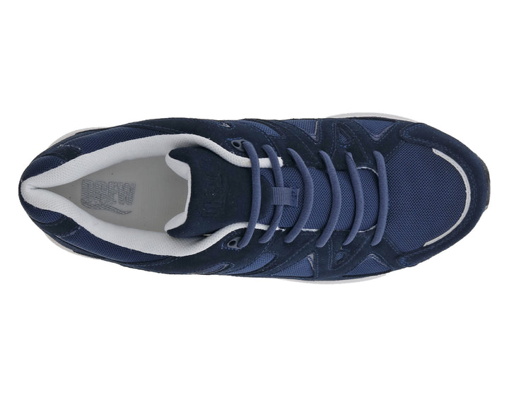 Mens Wide Fit Drew Energy Trainers in Navy - Image 1