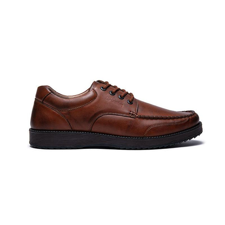 Mens Wide Fit Grunwald 1723 Lace Shoes in Navy - Image 1