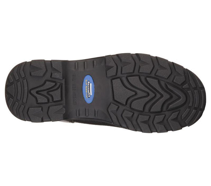 Men's Wide Fit Skechers Work shire 77009 Safety Boots in Black - Image 1