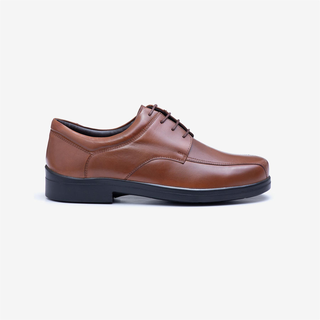 Mens Wide Fit Tredd Well Holmes Shoes in Black - Image 13