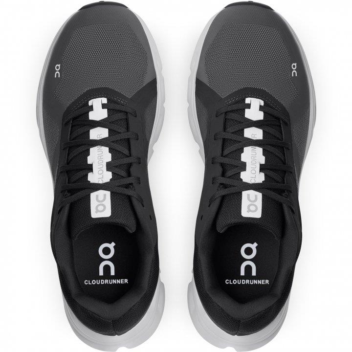 Men's Wide Fit On Cloudrunner Training Shoes in Eclipse/Frost - Image 1