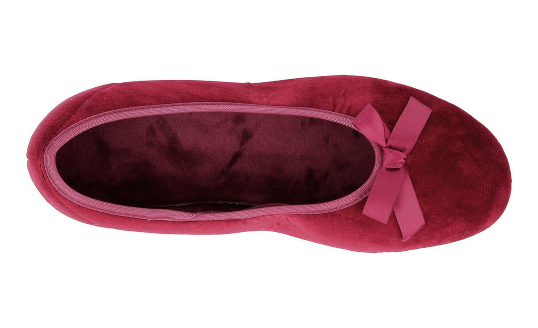 Womens Wide Fit DB Thetford Slippers in Black - Image 14