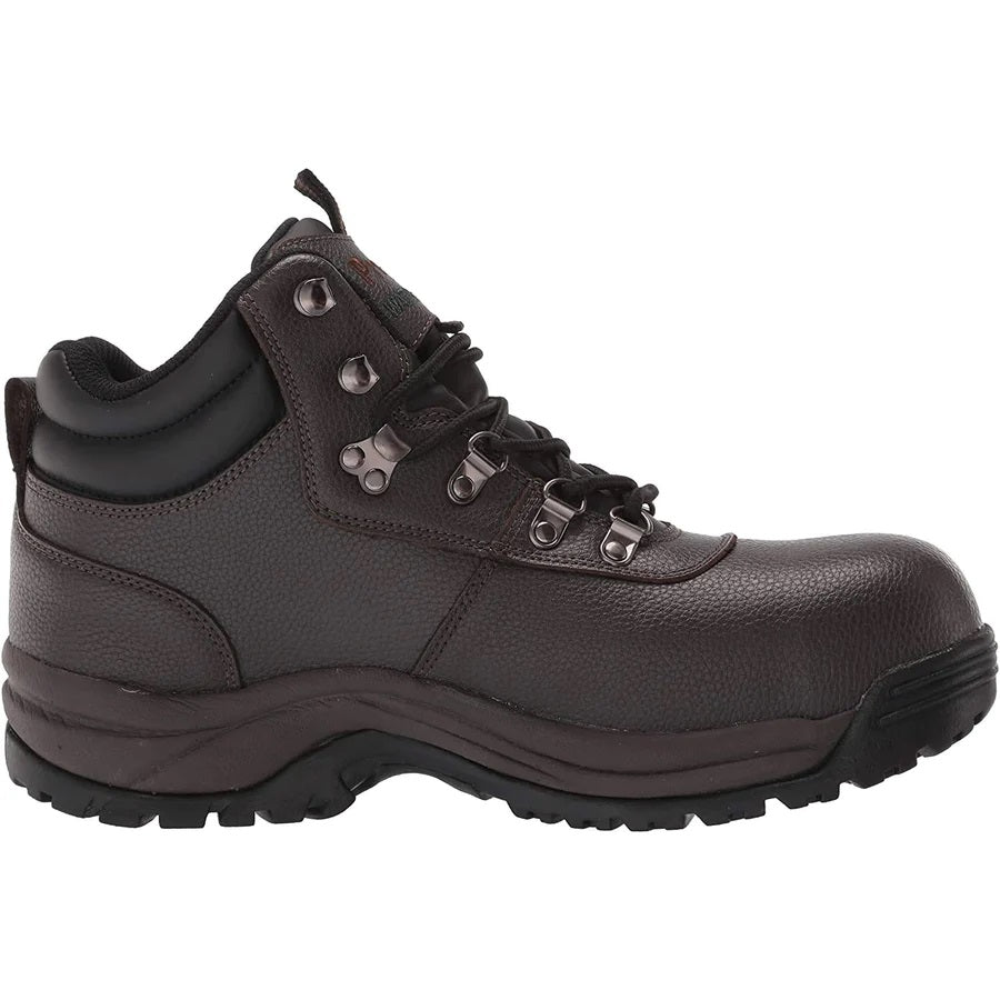 Men's Wide Fit Propet MBU002L Shield Walker Hiking Boots in Black - Image 8