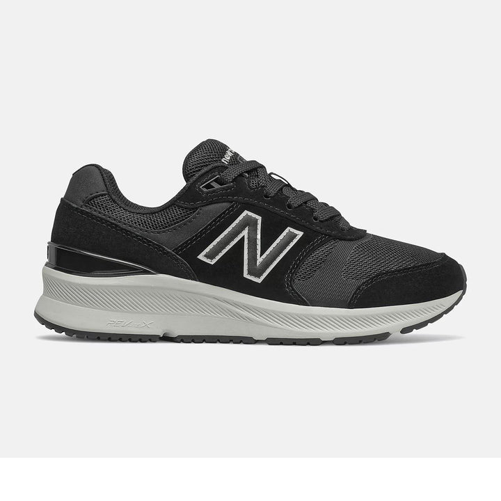Womens Wide Fit New Balance WW880BK5 Walking Trainers in Black - Image 1