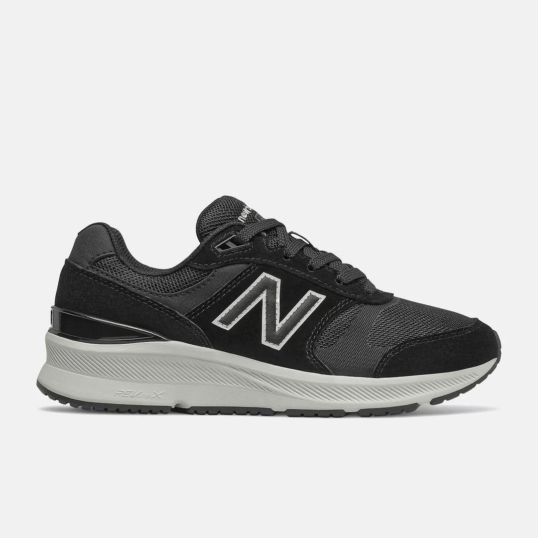 Womens Wide Fit New Balance WW880BK5 Walking Trainers in Black - Image 3