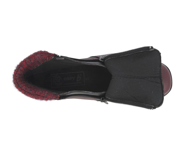 Womens Wide Fit DB Stoke Boots in Black / Stretch - Image 1