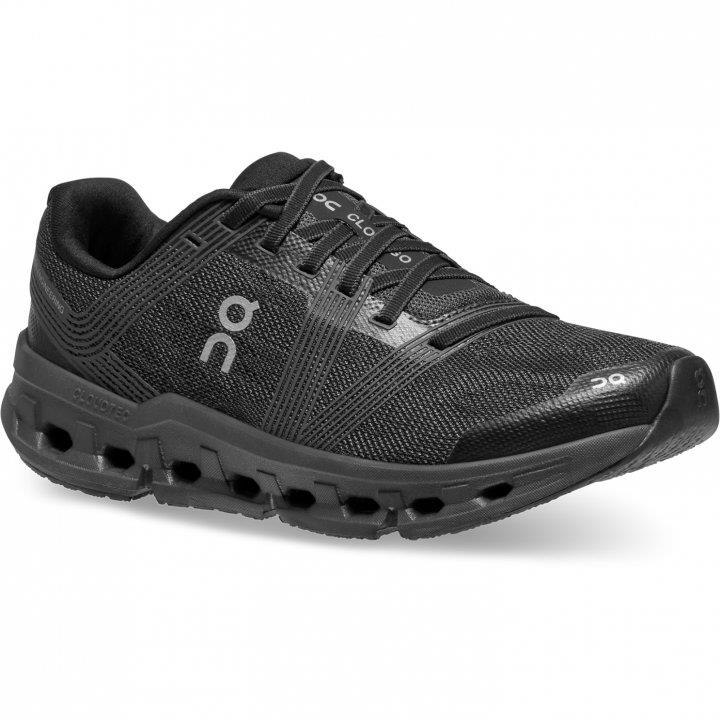 Women's Wide Fit On Cloudgo Training Shoes in Black/Eclipse - Image 3