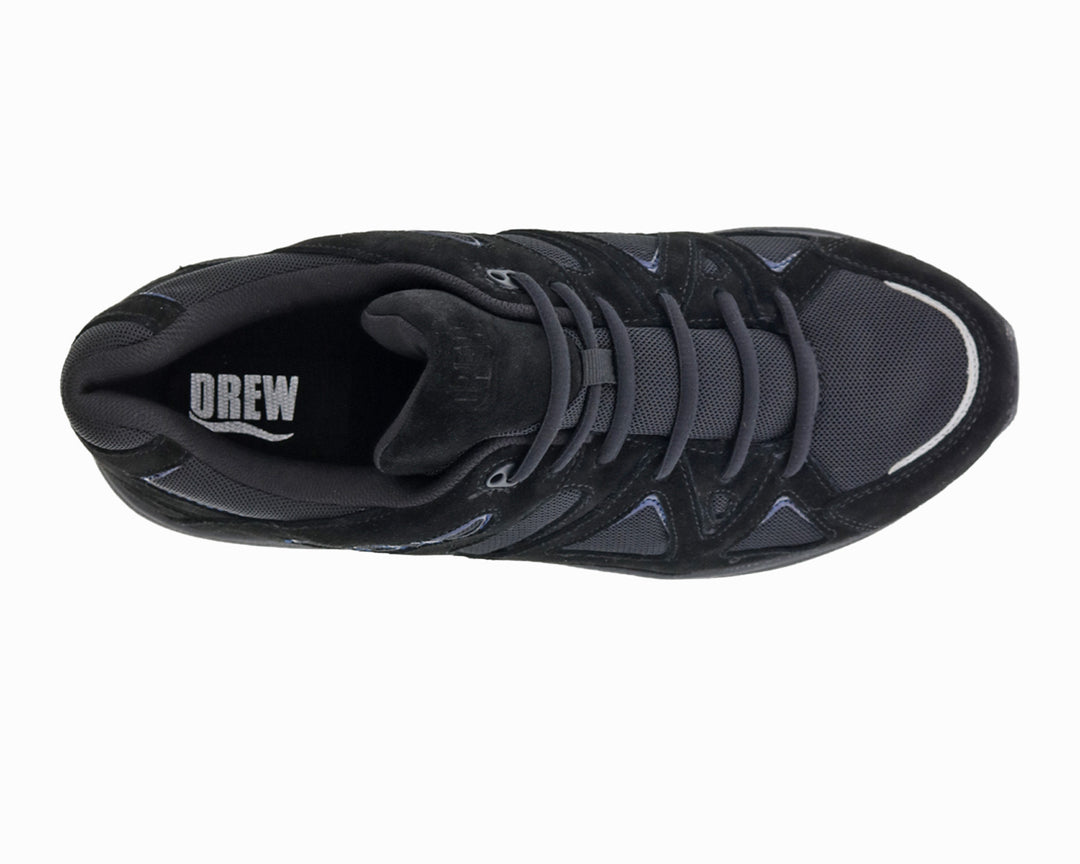 Mens Wide Fit Drew Energy Trainers in Navy - Image 14