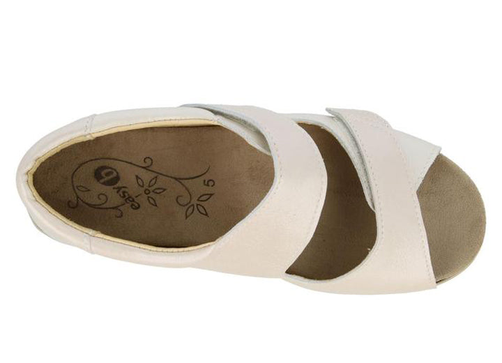 Womens Wide Fit DB Bliss 2 Sandals in Black Leather - Image 1