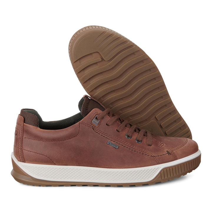 Men's Wide Fit ECCO Byway Tred GORE-TEX Shoes in Black - Image 1
