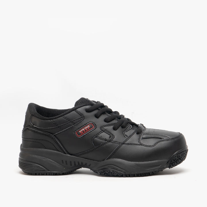 Mens Wide Fit DEK Cruiser Trainers in Black - Image 1