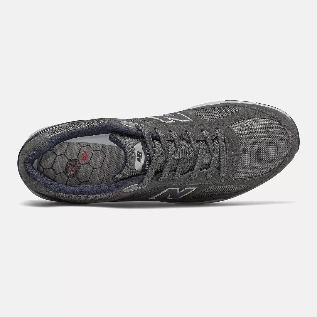 Mens Wide Fit New Balance MW1880 Walking  Grey Trainers in Grey/Eclipse - Image 4