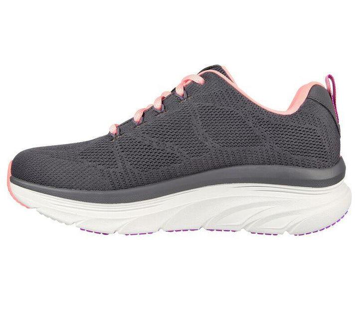 Women's Wide Fit Skechers 149810 Get Oasis D'lux Walking Trainers in Navy/Lavender - Image 1