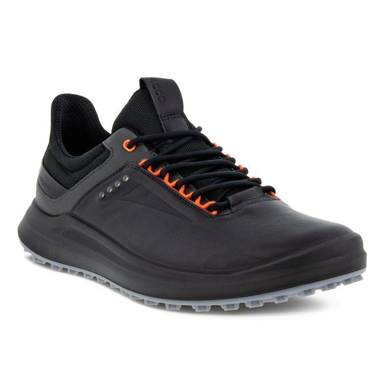 Men's Wide Fit Ecco 100804 M GOLF CORE Shoes in Black - Image 4