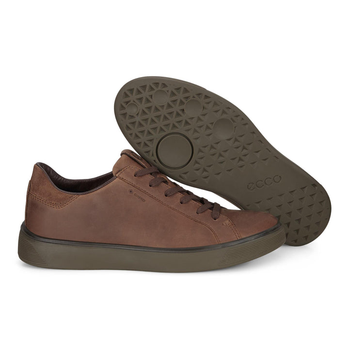 Men's Wide Fit ECCO Street Tray M GORE-TEX Shoes in Black - Image 1