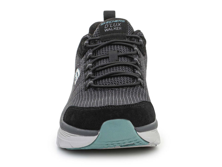 Men's Wide Fit Skechers Bersaga 232263 D'lux Walking Trainers in Olive - Image 1