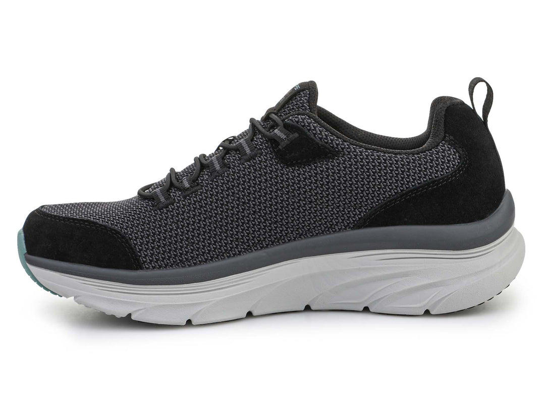 Men's Wide Fit Skechers Bersaga 232263 D'lux Walking Trainers in Olive - Image 14